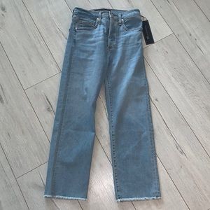 Veronica Beard high-rise cropped jeans